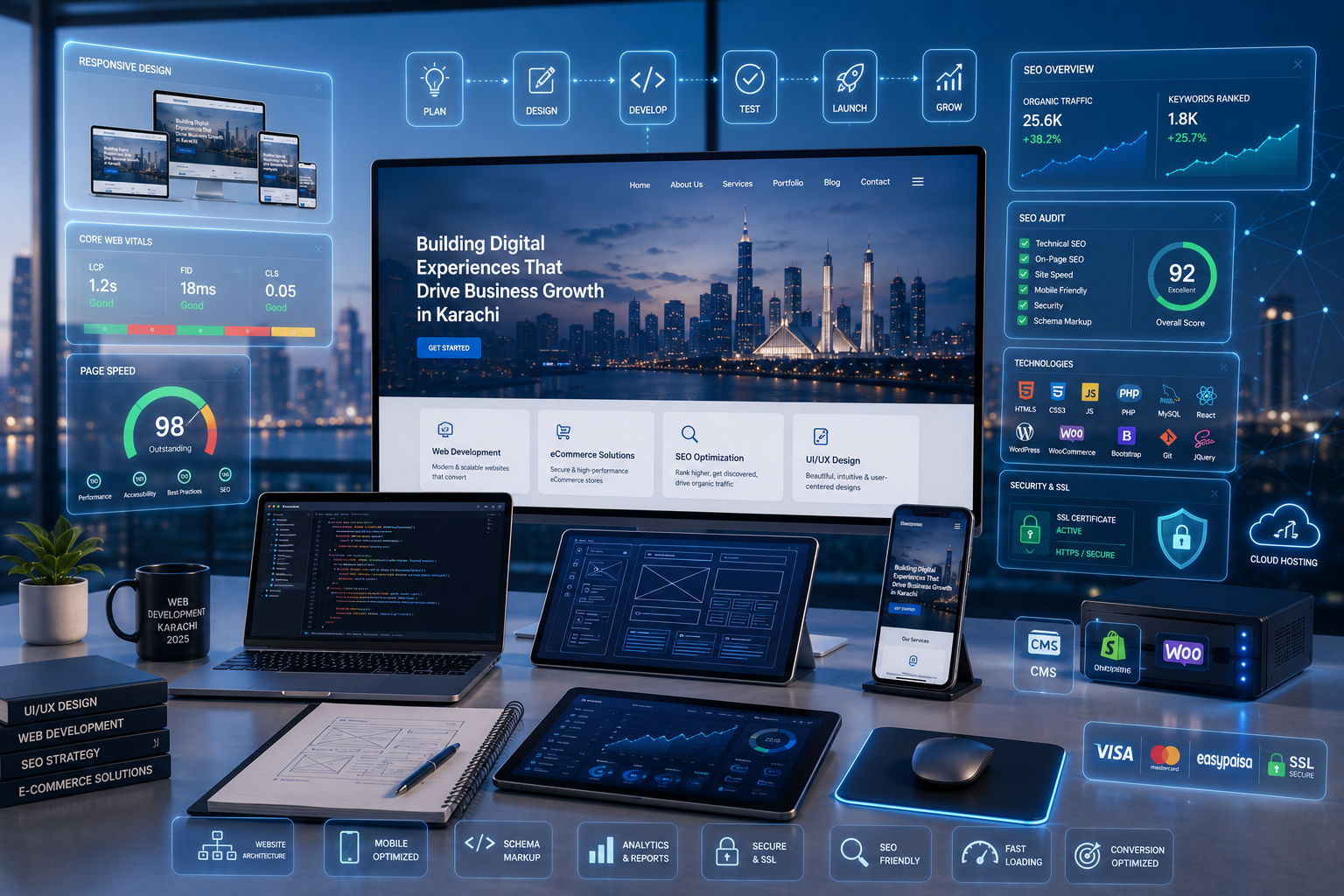 Website Development in Karachi: What Actually Works in 2025