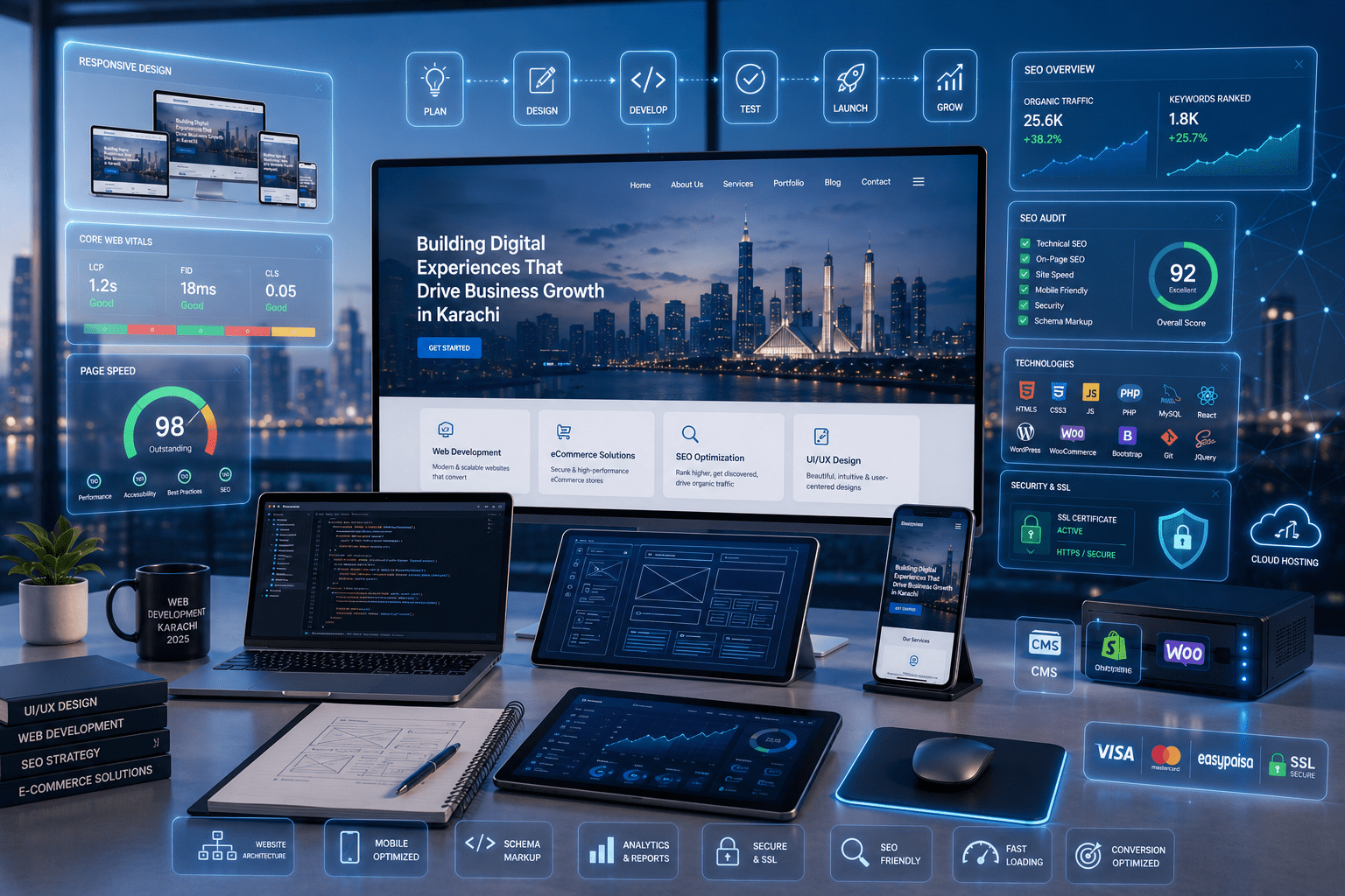 Website Development in Karachi: What Actually Works in 2025