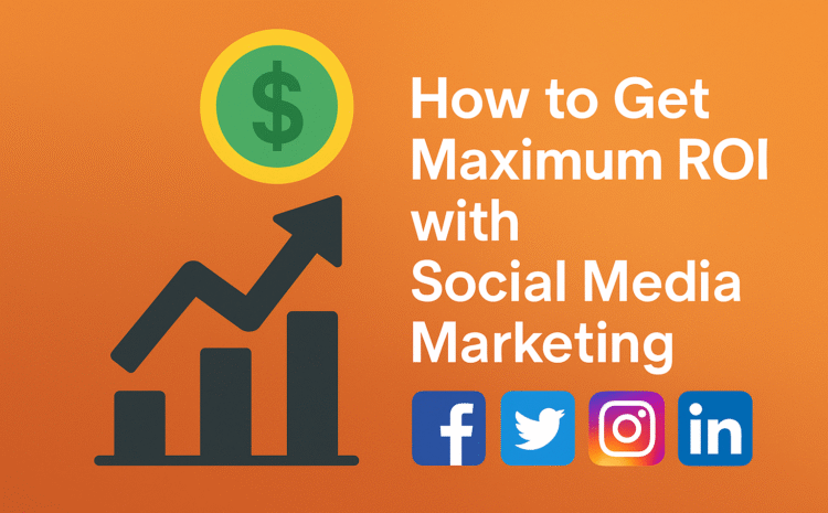 social media marketing roi