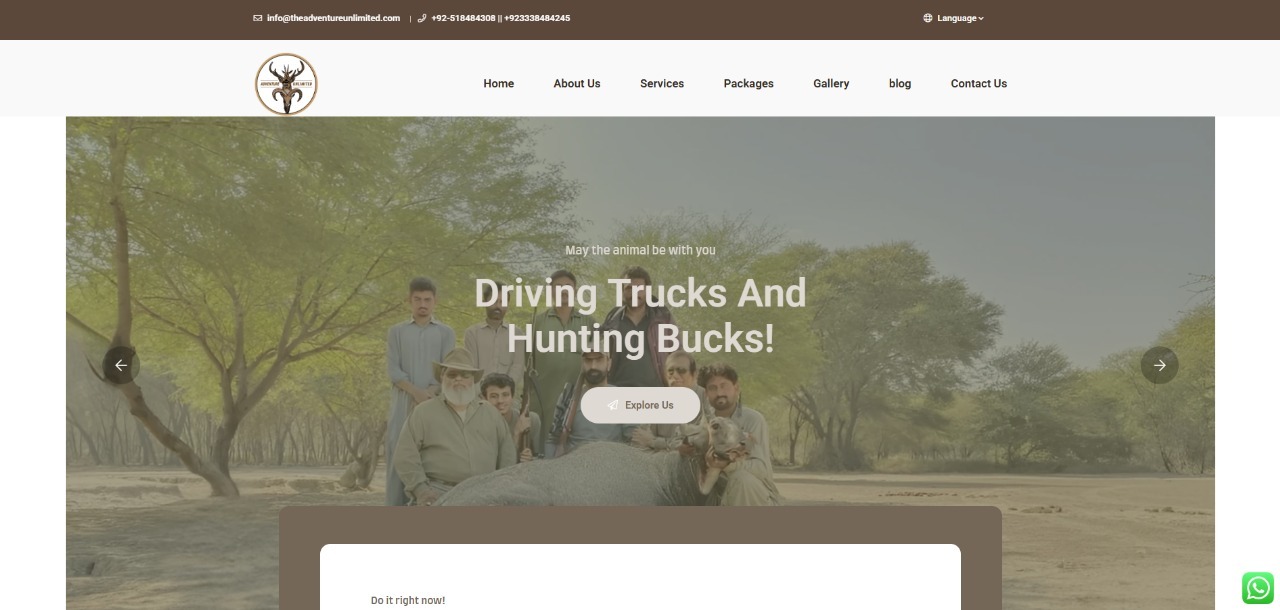 digital marketing for hunting services