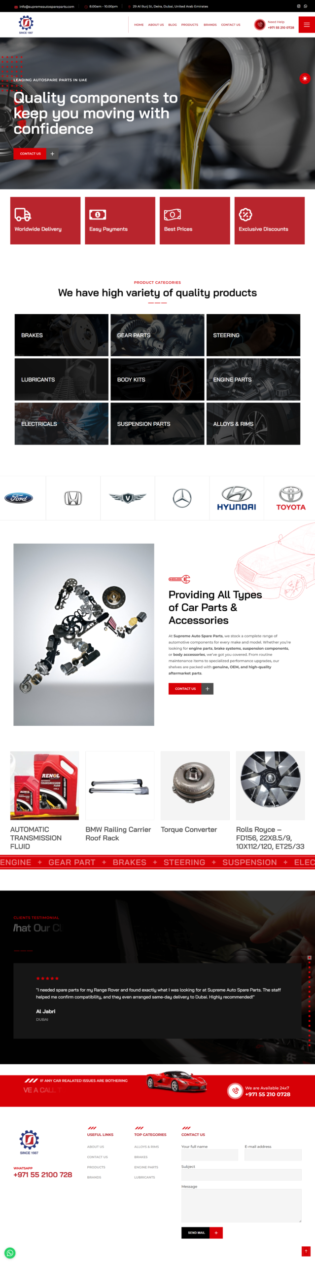 Sasan Oil and Gas website preview